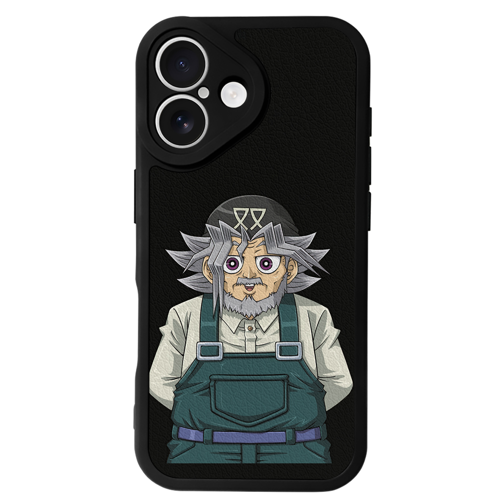 遊☆戯☆王 Yu-Gi-Oh! 【iPhone 16シリーズ対応】シリコンスマホケース（レザー調） 材質：シリコン